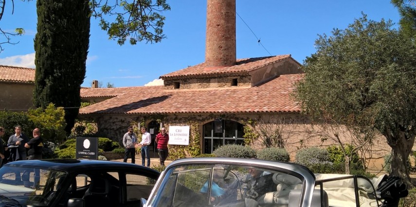 Sur le Terroir de la Livinière : des journalistes en balade